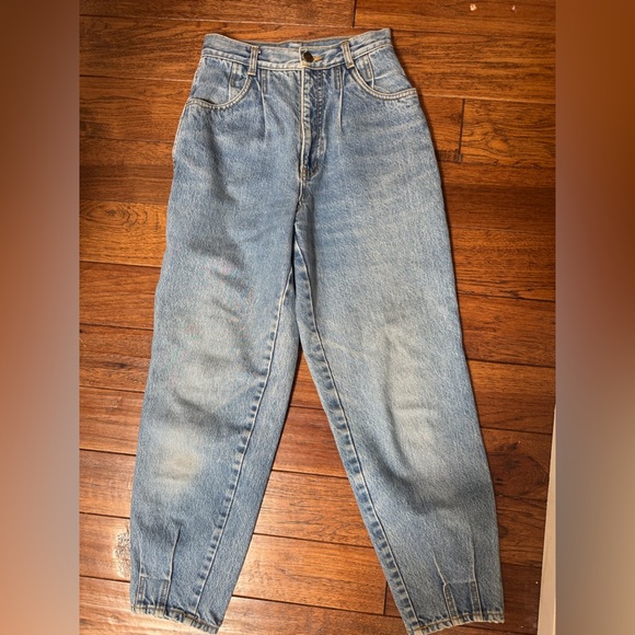 Vintage High Waist Denim Jeans - Picture 2 of 15